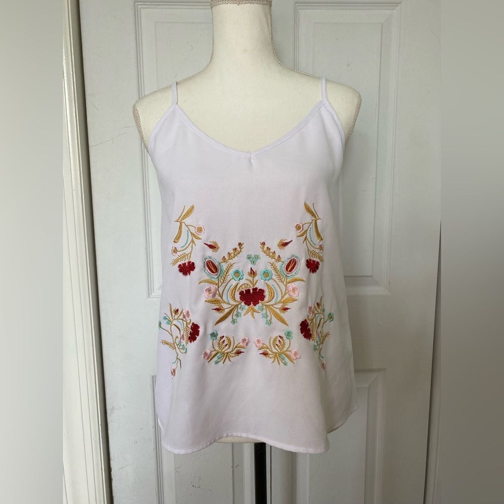Embroidered Tank Top by TEcrew